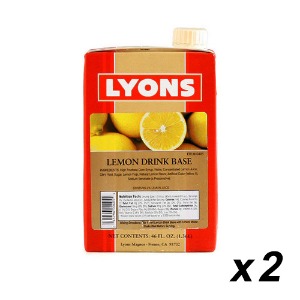 라이온스 레몬 드링크 베이스 1.36L 2개