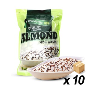 동서 아몬드 슬라이스 1Kg 10개(BOX)